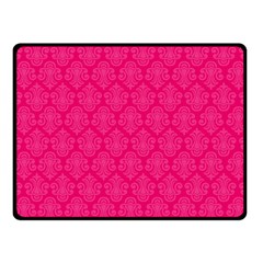 Pink Pattern, Abstract, Background, Bright Fleece Blanket (small) by nateshop