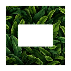 Green Leaves White Box Photo Frame 4  X 6  by goljakoff