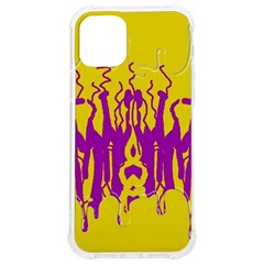 Yellow And Purple In Harmony Iphone 12/12 Pro Tpu Uv Print Case by pepitasart