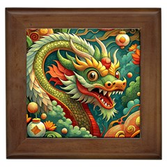 Chinese New Year ¨c Year Of The Dragon Framed Tile