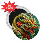 Chinese New Year – Year of the Dragon 2.25  Magnets (10 pack)  Front
