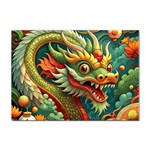Chinese New Year – Year of the Dragon Sticker A4 (10 pack) Front