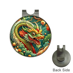 Chinese New Year ¨c Year Of The Dragon Hat Clips With Golf Markers
