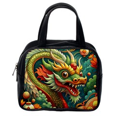 Chinese New Year ¨c Year Of The Dragon Classic Handbag (one Side)