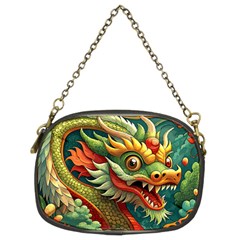 Chinese New Year ¨c Year Of The Dragon Chain Purse (two Sides)