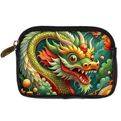 Chinese New Year ¨c Year Of The Dragon Digital Camera Leather Case by Valentinaart