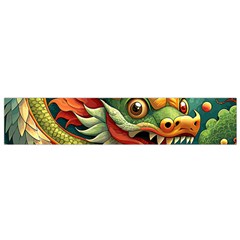 Chinese New Year ¨c Year Of The Dragon Small Premium Plush Fleece Scarf