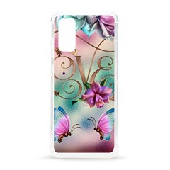 Love Amour Butterfly Colors Flowers Text Samsung Galaxy S20 6 2 Inch Tpu Uv Case