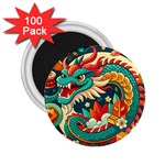 Chinese New Year – Year of the Dragon 2.25  Magnets (100 pack) 