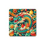 Chinese New Year – Year of the Dragon Square Magnet