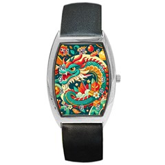 Chinese New Year ¨c Year Of The Dragon Barrel Style Metal Watch