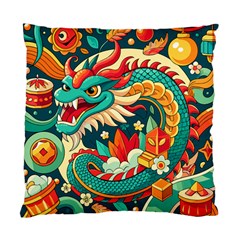 Chinese New Year ¨c Year Of The Dragon Standard Cushion Case (two Sides)