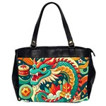 Chinese New Year – Year of the Dragon Oversize Office Handbag (2 Sides)