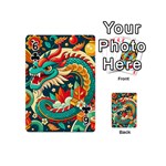 Chinese New Year – Year of the Dragon Playing Cards 54 Designs (Mini) Front - Club6