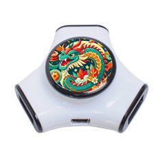 Chinese New Year ¨c Year Of The Dragon 3-port Usb Hub