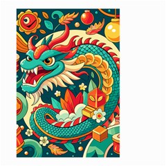 Chinese New Year ¨c Year Of The Dragon Small Garden Flag (two Sides)