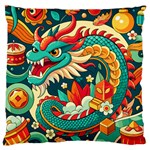 Chinese New Year – Year of the Dragon Large Cushion Case (One Side)