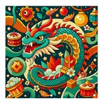 Chinese New Year – Year of the Dragon Banner and Sign 4  x 4 
