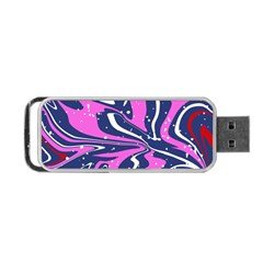 Texture Multicolour Grunge Portable Usb Flash (two Sides) by Cemarart