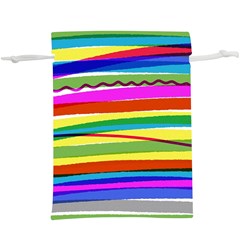 Print Ink Colorful Background Lightweight Drawstring Pouch (xl)