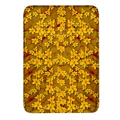 Blooming Flowers Of Lotus Paradise Rectangular Glass Fridge Magnet (4 Pack)
