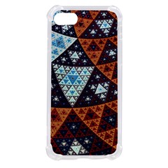 Fractal Triangle Geometric Abstract Pattern Iphone Se by Cemarart
