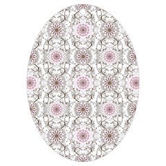 Pattern Texture Design Decorative Uv Print Acrylic Ornament Oval by Grandong