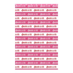 Breathe In Life, Breathe Out Love Text Motif Pattern Shower Curtain 48  X 72  (small)  by dflcprintsclothing