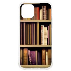 Books Bookshelves Office Fantasy Background Artwork Book Cover Apothecary Book Nook Literature Libra Iphone 12/12 Pro Tpu Uv Print Case by Grandong