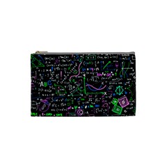 Math Linear Mathematics Education Circle Background Cosmetic Bag (small) by Apen
