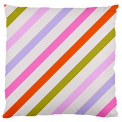 Lines Geometric Background 16  Baby Flannel Cushion Case (two Sides) by Maspions