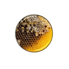 Honeycomb With Bees Hat Clip Ball Marker (4 Pack) by Apen