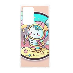 Boy Astronaut Cotton Candy Childhood Fantasy Tale Literature Planet Universe Kawaii Nature Cute Clou Samsung Galaxy Note 20 Ultra Tpu Uv Case by Maspions