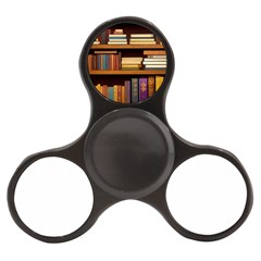 Book Nook Books Bookshelves Comfortable Cozy Literature Library Study Reading Room Fiction Entertain Finger Spinner by Maspions