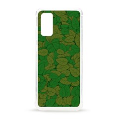 Vectors Leaves Background Plant Samsung Galaxy S20 6 2 Inch Tpu Uv Case by Askadina