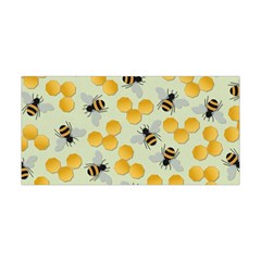 Bees Pattern Honey Bee Bug Honeycomb Honey Beehive Yoga Headband by Bedest
