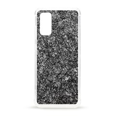 Black And White Abstract Expressive Print Samsung Galaxy S20 6 2 Inch Tpu Uv Case by dflcprintsclothing