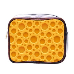 Cheese Texture Food Textures Mini Toiletries Bag (one Side) by nateshop