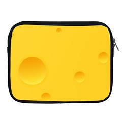 Cheese Texture, Yellow Backgronds, Food Textures, Slices Of Cheese Apple Ipad 2/3/4 Zipper Cases by nateshop
