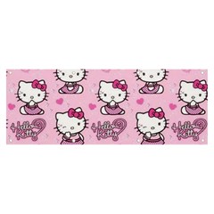 Cute Hello Kitty Collage, Cute Hello Kitty Banner And Sign 8  X 3  by nateshop
