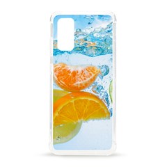 Fruits, Fruit, Lemon, Lime, Mandarin, Water, Orange Samsung Galaxy S20 6 2 Inch Tpu Uv Case by nateshop