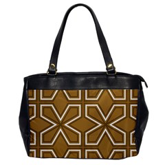 Gold Pattern Texture, Seamless Texture Oversize Office Handbag by nateshop