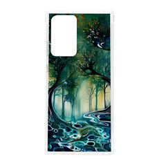 Trees Forest Mystical Forest Background Landscape Nature Samsung Galaxy Note 20 Ultra Tpu Uv Case