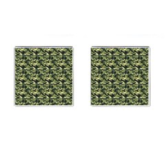 Camouflage Pattern Cufflinks (square) by goljakoff