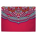 Mandala red Cosmetic Bag (XXL)