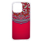 Mandala red iPhone 14 Pro Max TPU UV Print Case