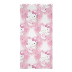 Hello Kitty Pattern, Hello Kitty, Child, White, Cat, Pink, Animal Shower Curtain 36  X 72  (stall)  by nateshop