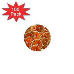 Oranges Patterns Tropical Fruits, Citrus Fruits 1  Mini Buttons (100 Pack)  by nateshop