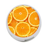 Oranges Textures, Close-up, Tropical Fruits, Citrus Fruits, Fruits 4-Port USB Hub (Two Sides) Back