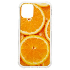Oranges Textures, Close-up, Tropical Fruits, Citrus Fruits, Fruits Iphone 12 Mini Tpu Uv Print Case	 by nateshop